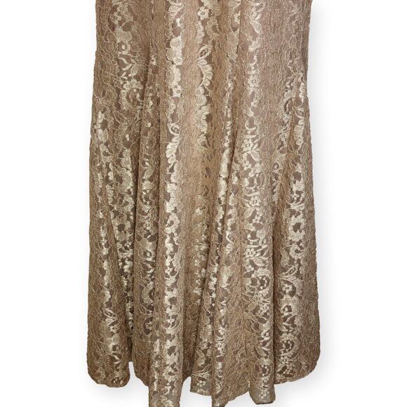 R&M Richards Off the Shoulder Fishtail Evening Gown 8 NWT - Picture 9 of 9